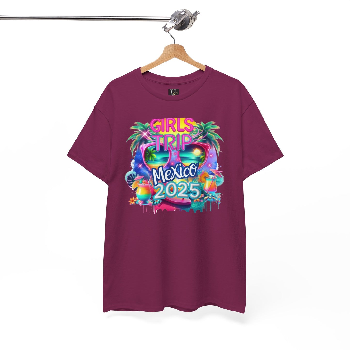 Girls Trip Mexico 2025 Unisex Heavy Cotton Tee