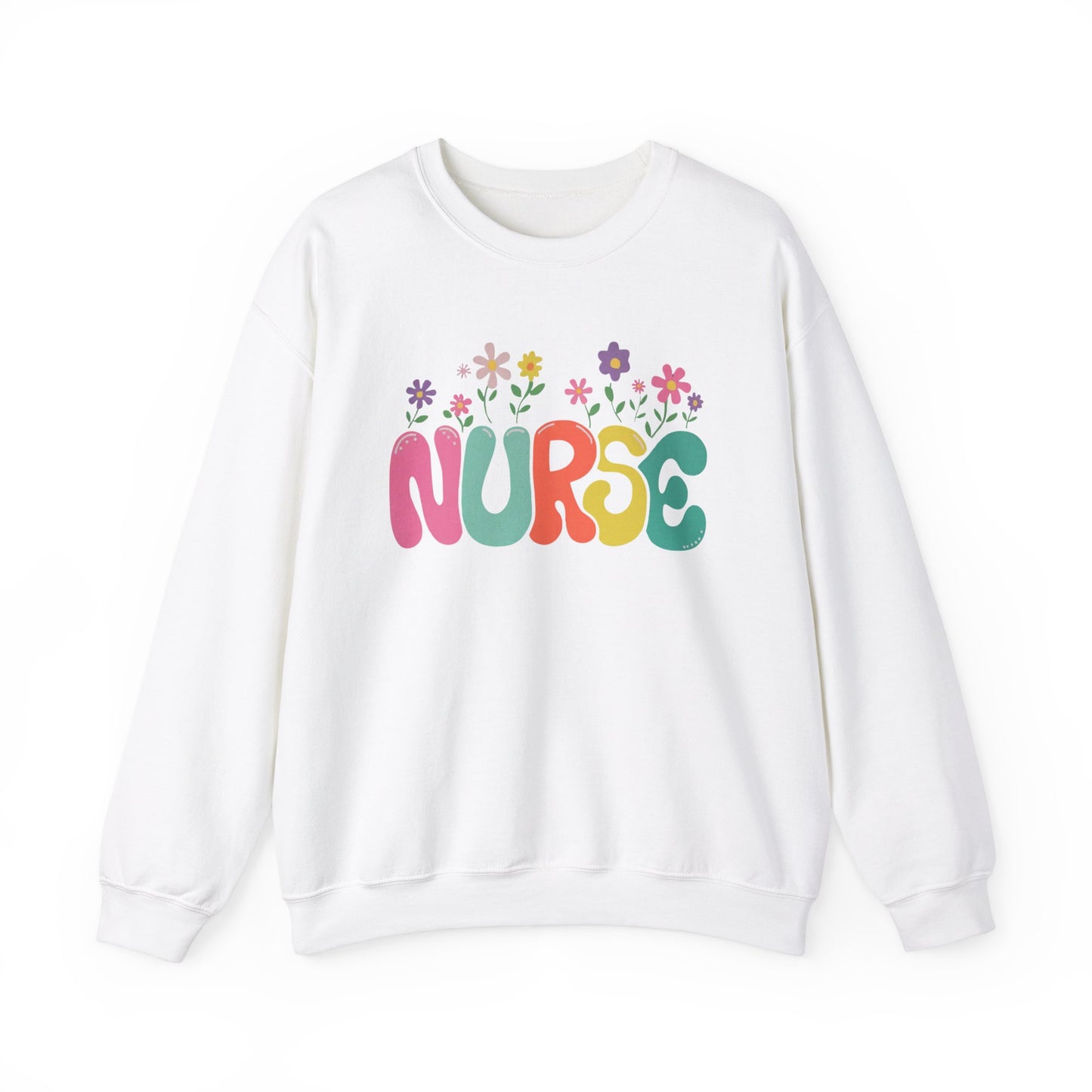 Nurse Flower, Comfortable Sweatshirt