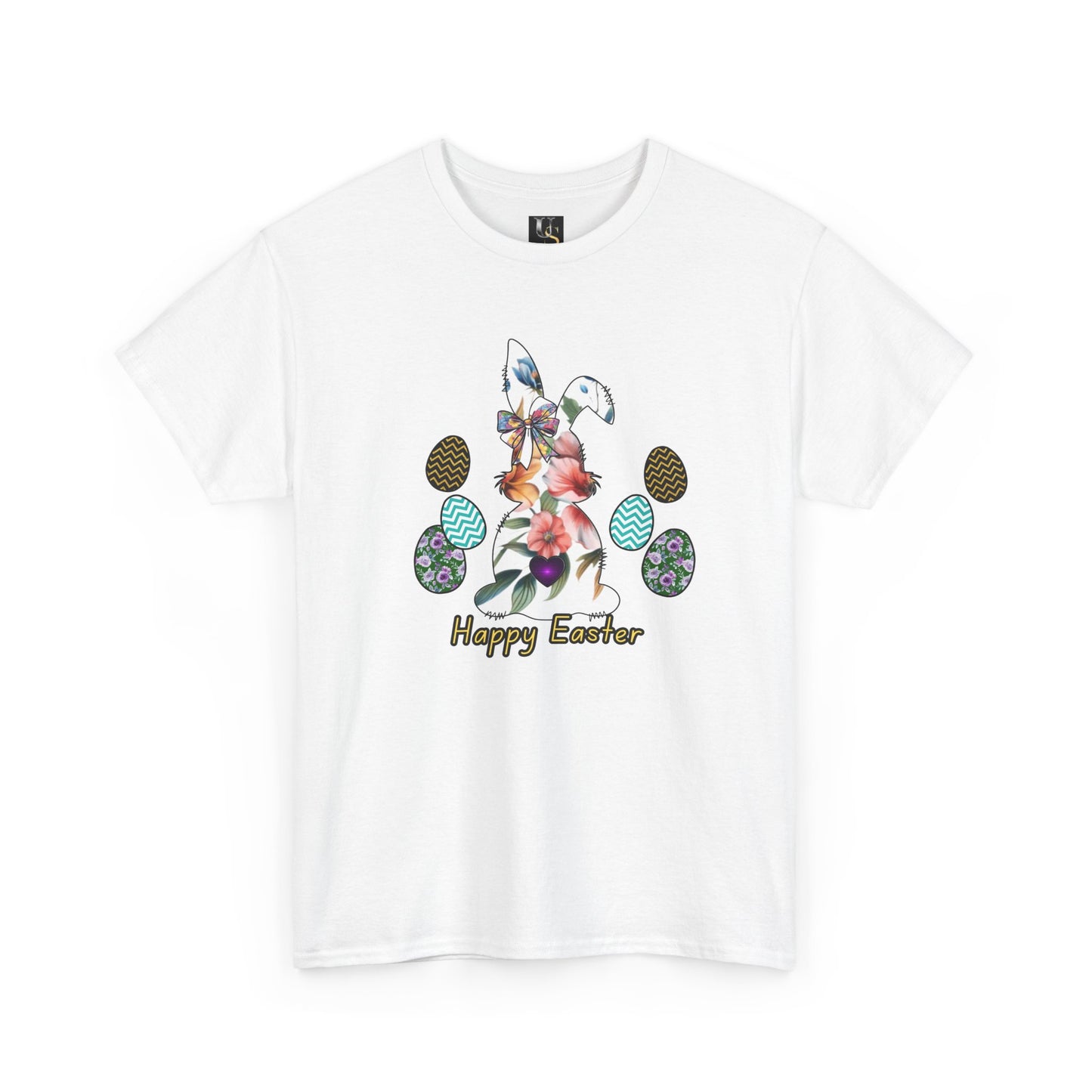 Happy Easter Unisex Heavy Cotton Tee - Festive Spring Apparel