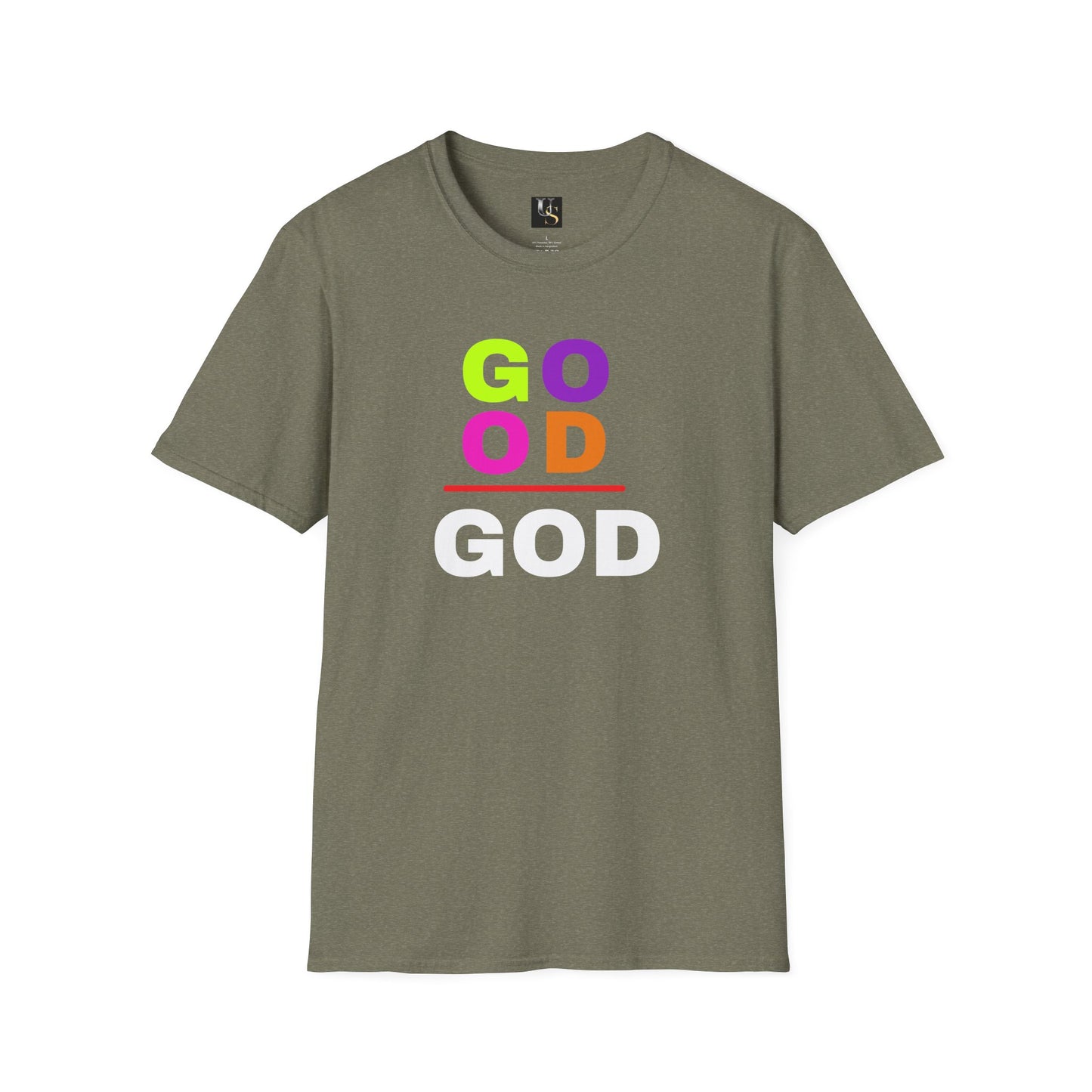 Colorful 'Good God' Unisex T-Shirt - Fun Graphic Tee for Everyday Wear