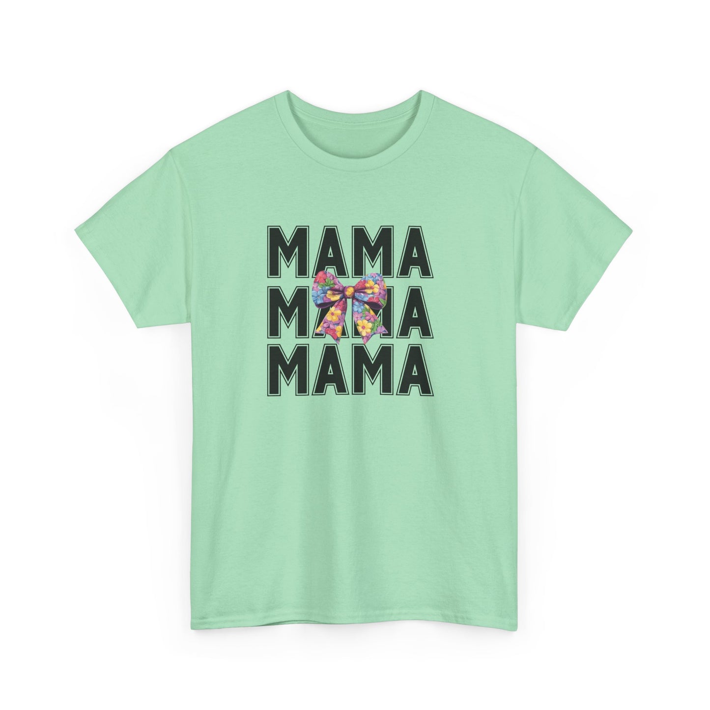 Colorful 'Mama' Unisex Heavy Cotton Tee - Perfect Gift for Moms