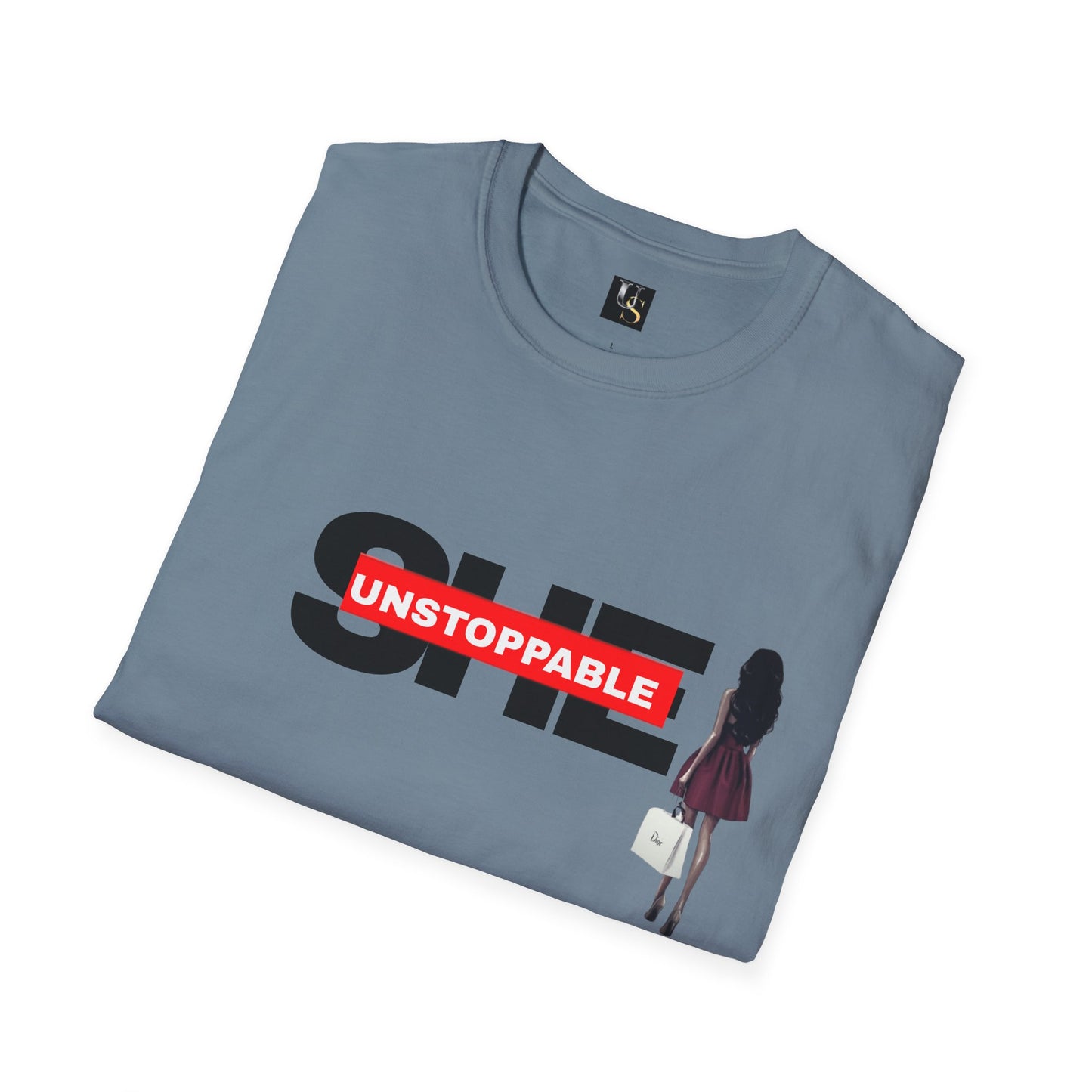 Unisex Softstyle T-Shirt - 'Unstoppable She' Empowerment Tee