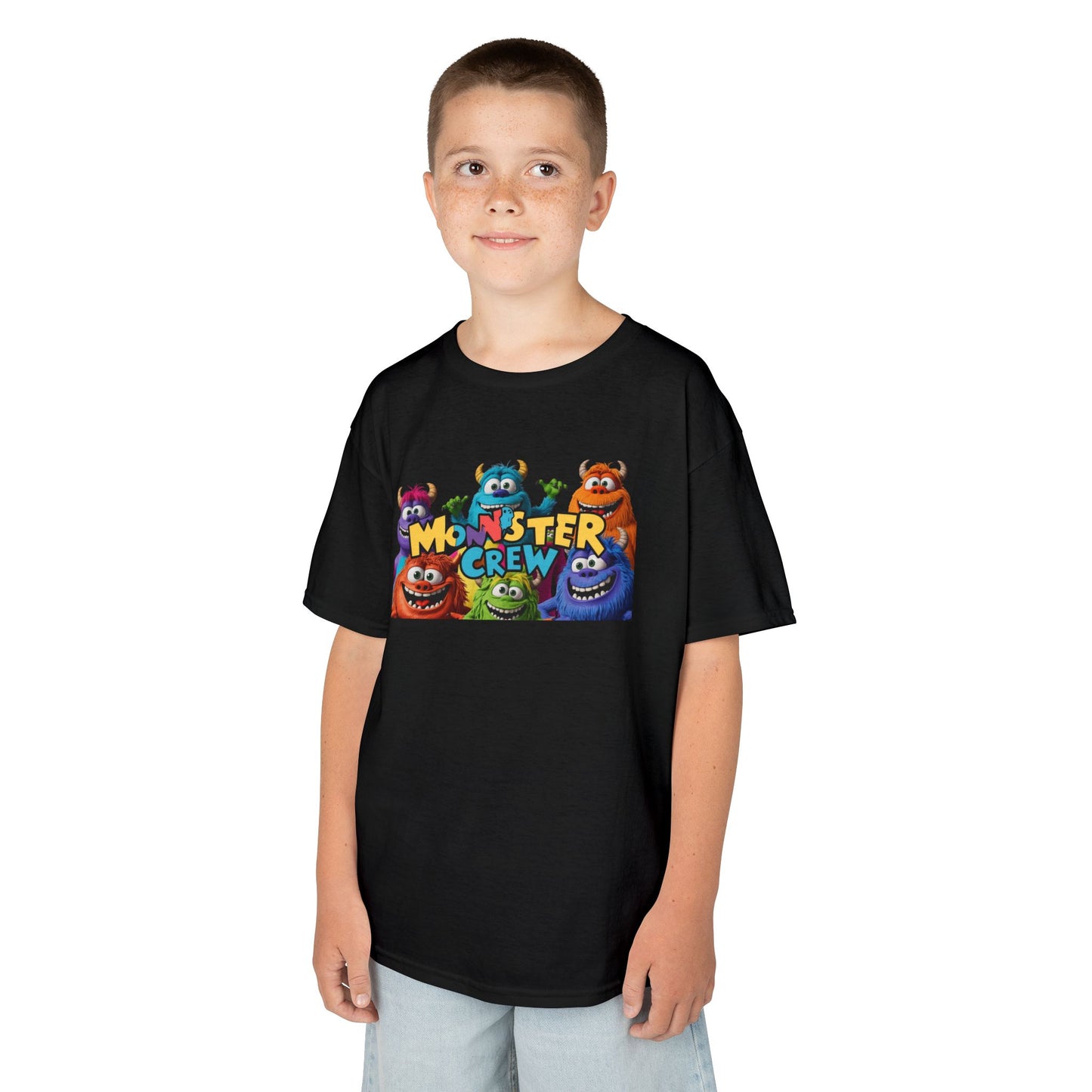 Funny Kids 'Monster Crew' Heavy Cotton Tee