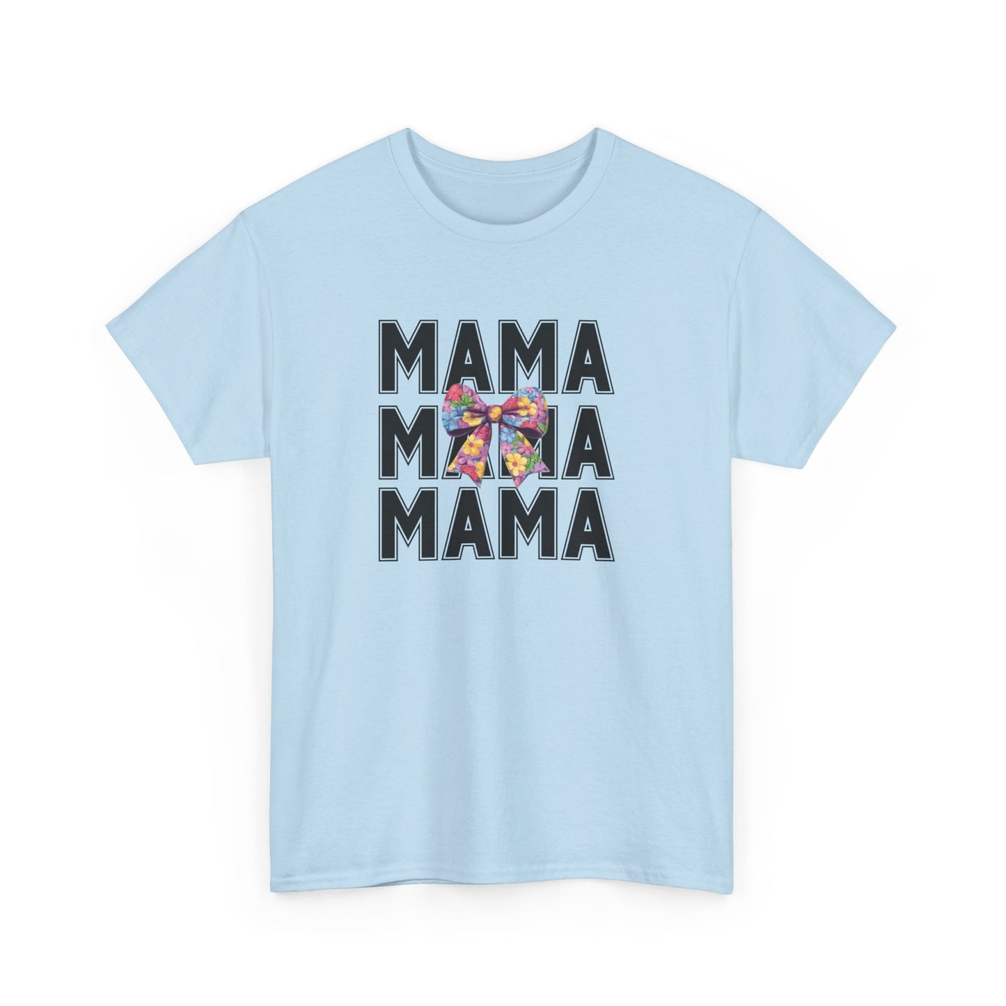 Colorful 'Mama' Unisex Heavy Cotton Tee - Perfect Gift for Moms