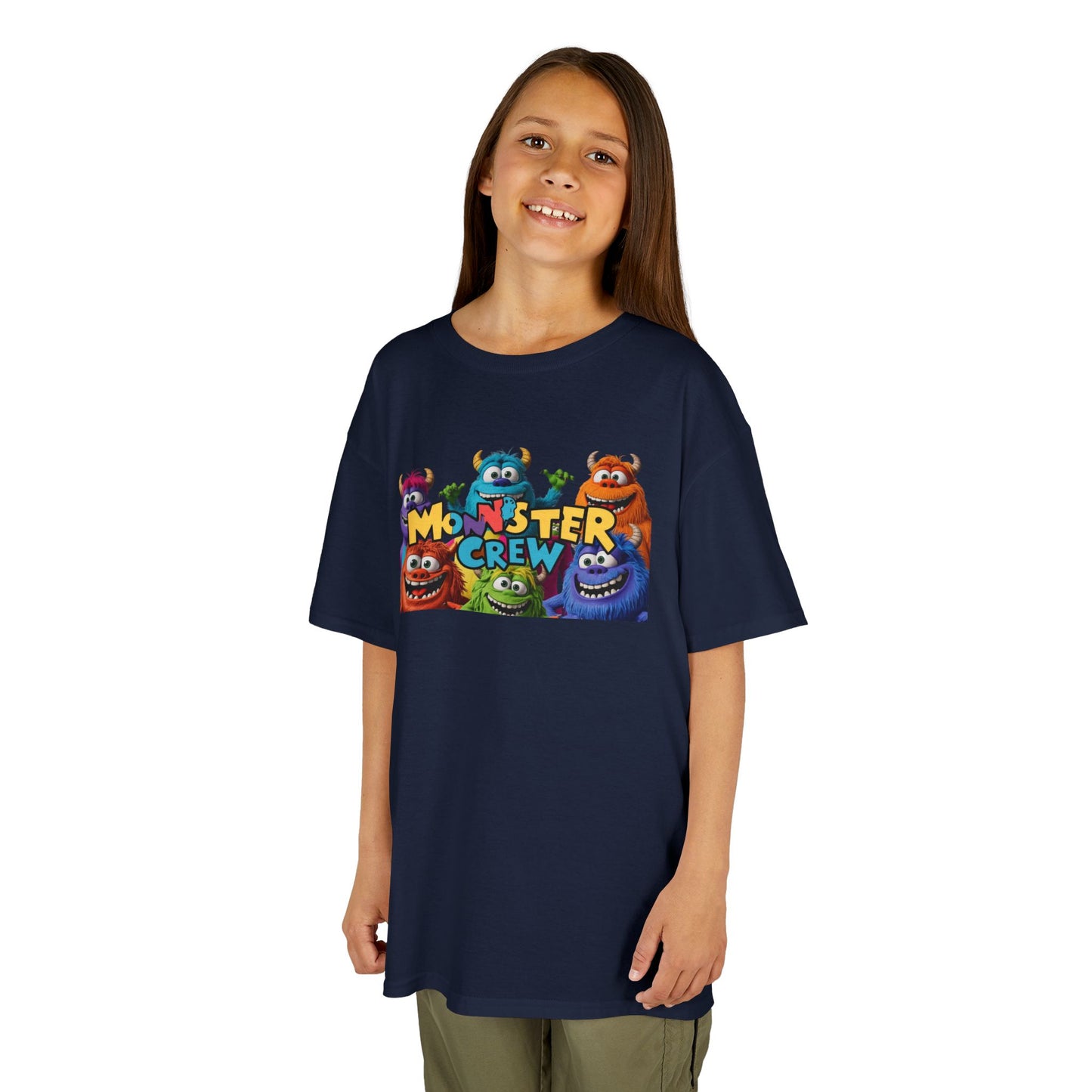 Funny Kids 'Monster Crew' Heavy Cotton Tee