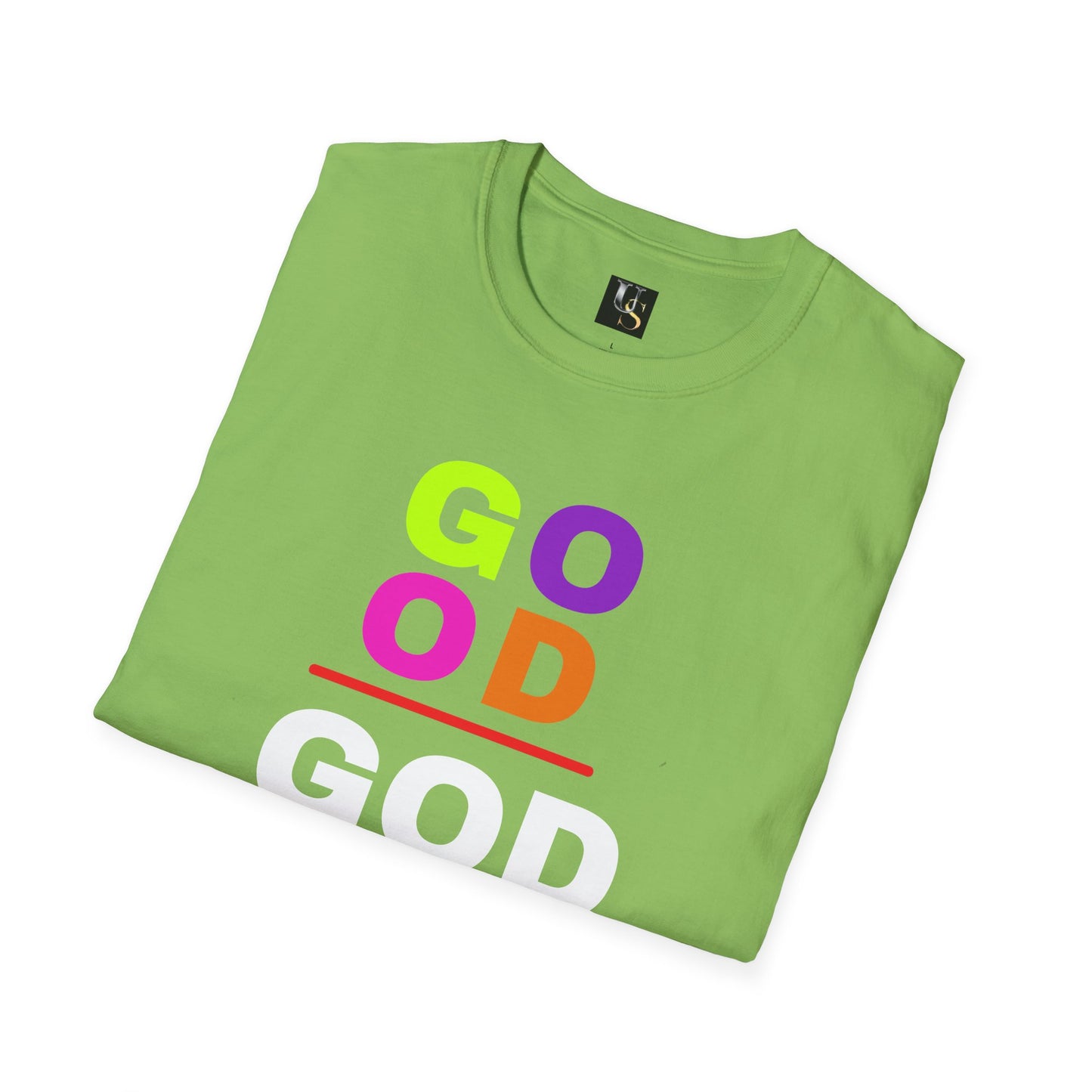 Colorful 'Good God' Unisex T-Shirt - Fun Graphic Tee for Everyday Wear