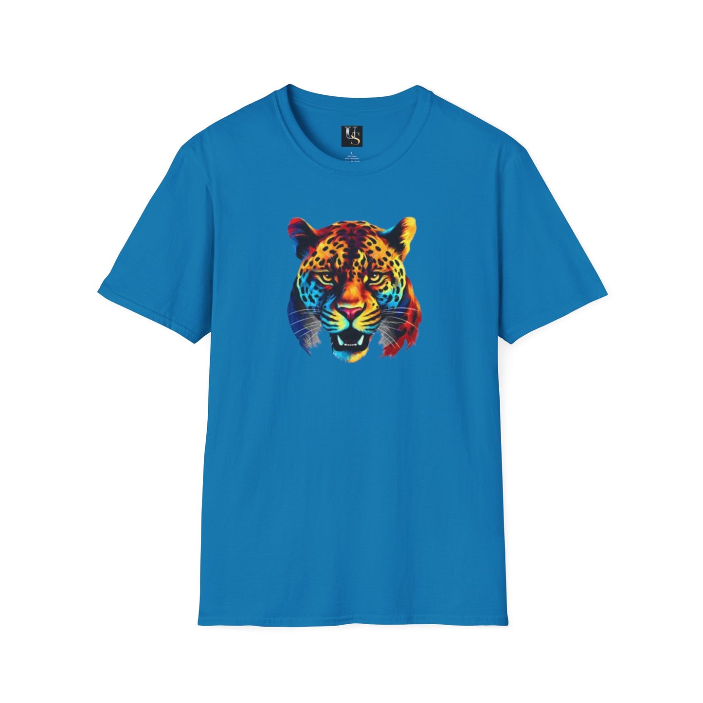 Colorful Leopard Print Unisex T-Shirt - Wild Style Apparel