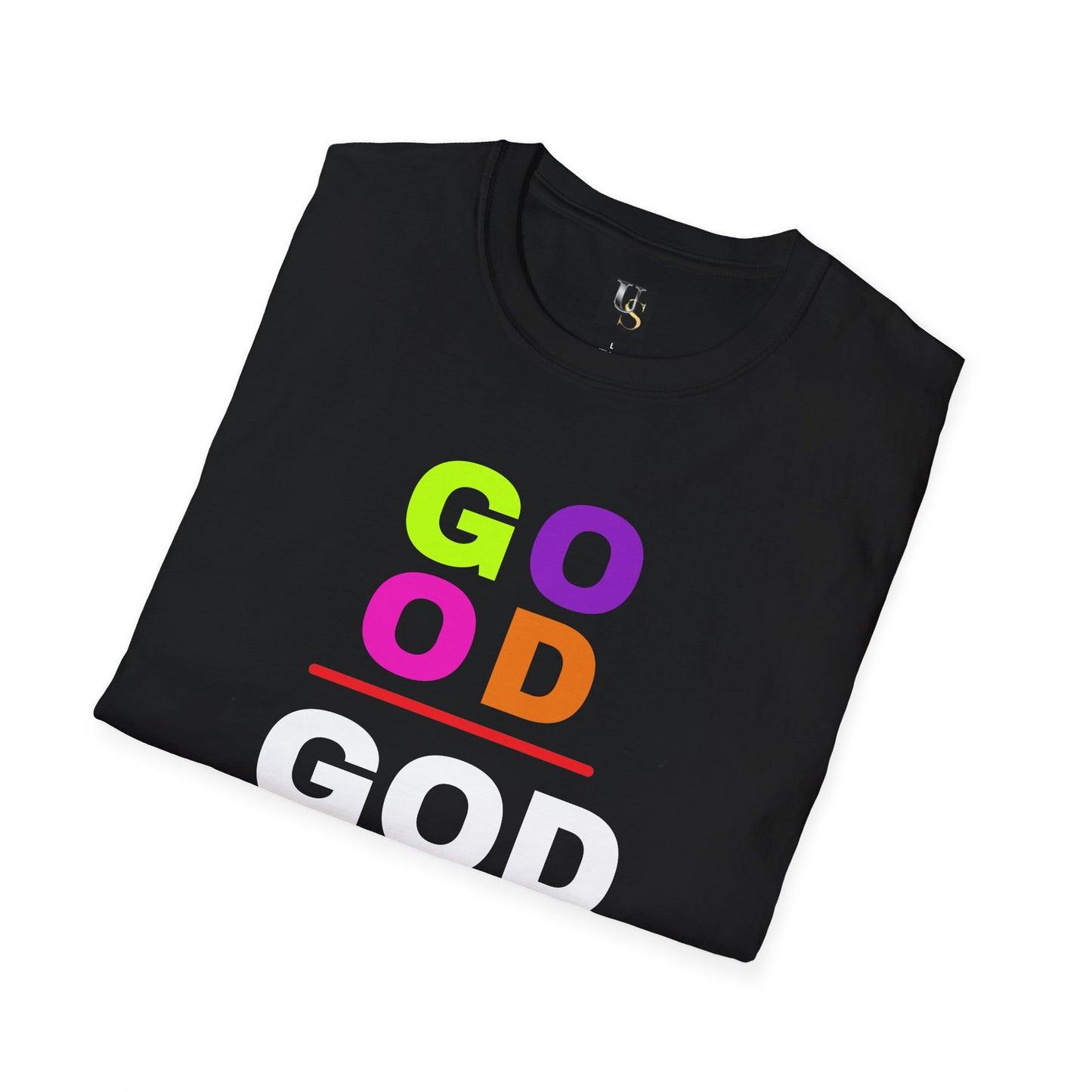 Colorful 'Good God' Unisex T-Shirt - Fun Graphic Tee for Everyday Wear