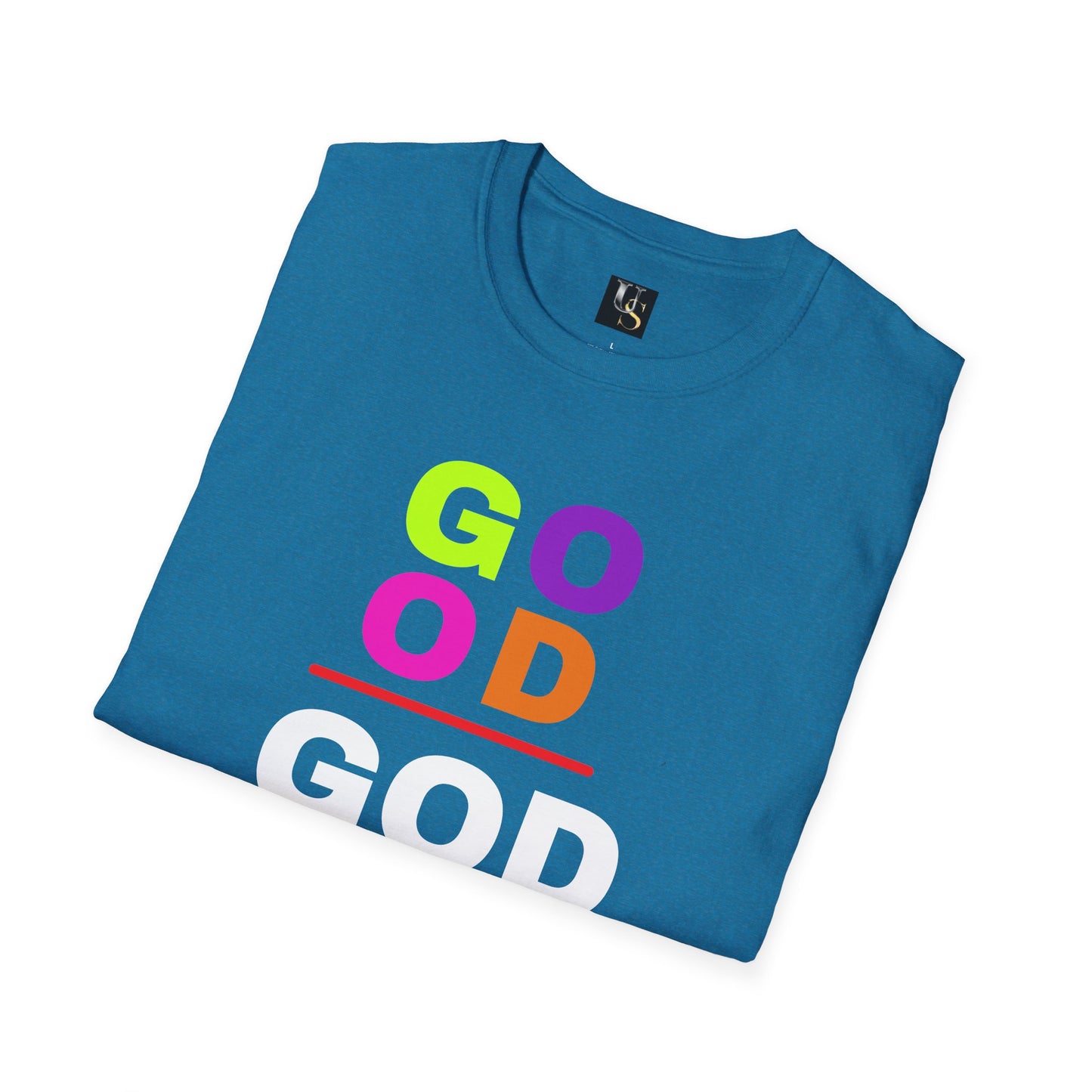 Colorful 'Good God' Unisex T-Shirt - Fun Graphic Tee for Everyday Wear