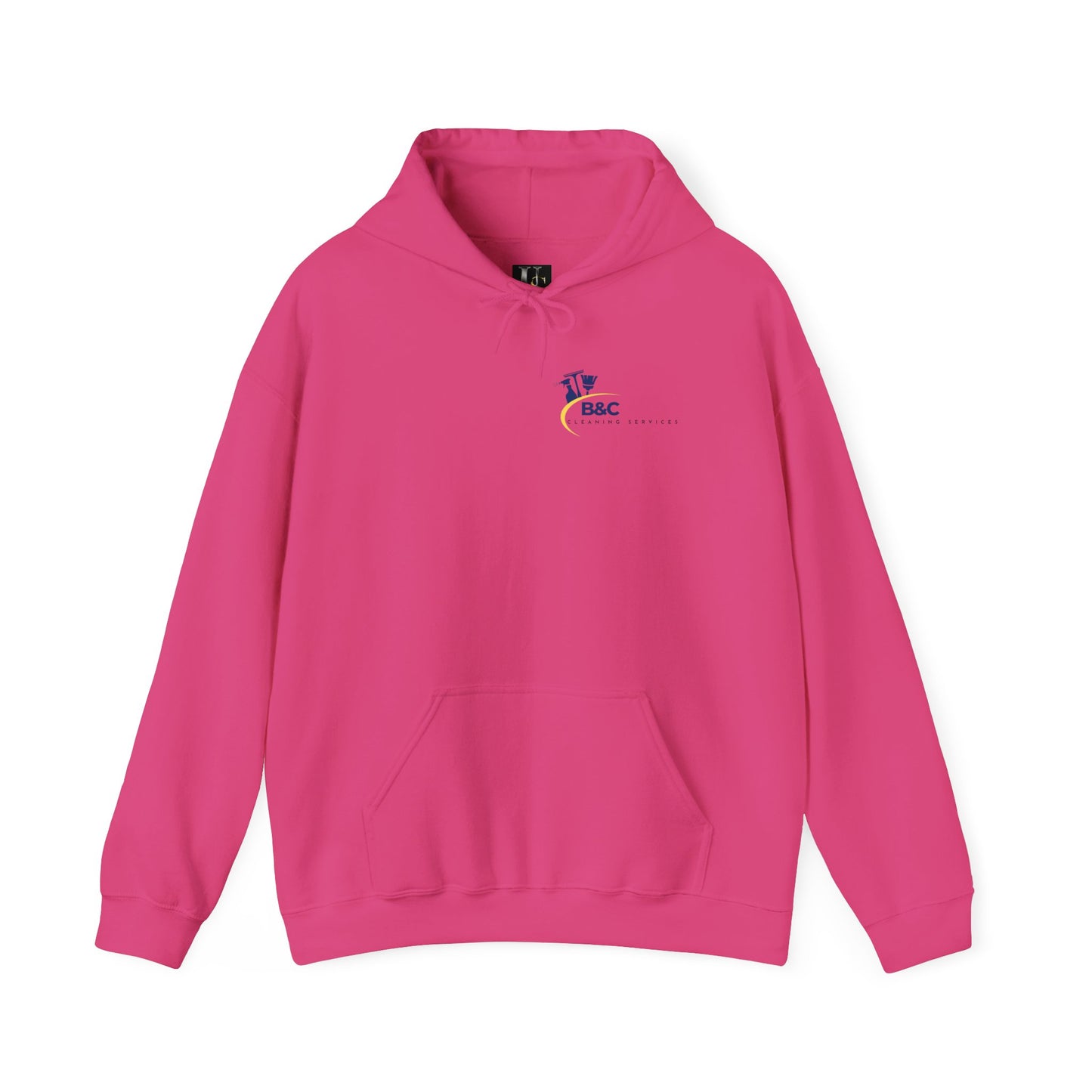 Cozy Unisex Hooded Sweatshirt with BBC Logo - Perfect for Casual Days and Outdoor Adventures