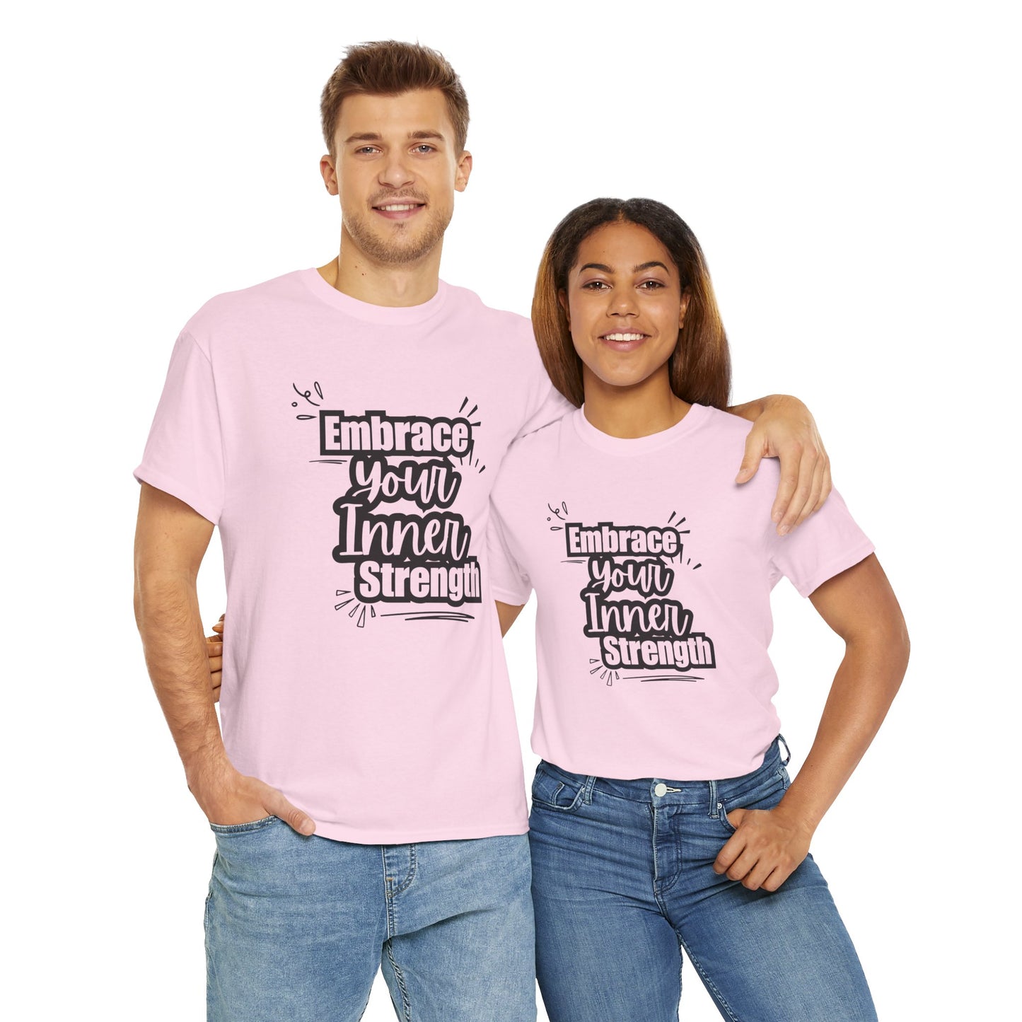 Empowerment Unisex Heavy Cotton Tee - Embrace Your Inner Strength