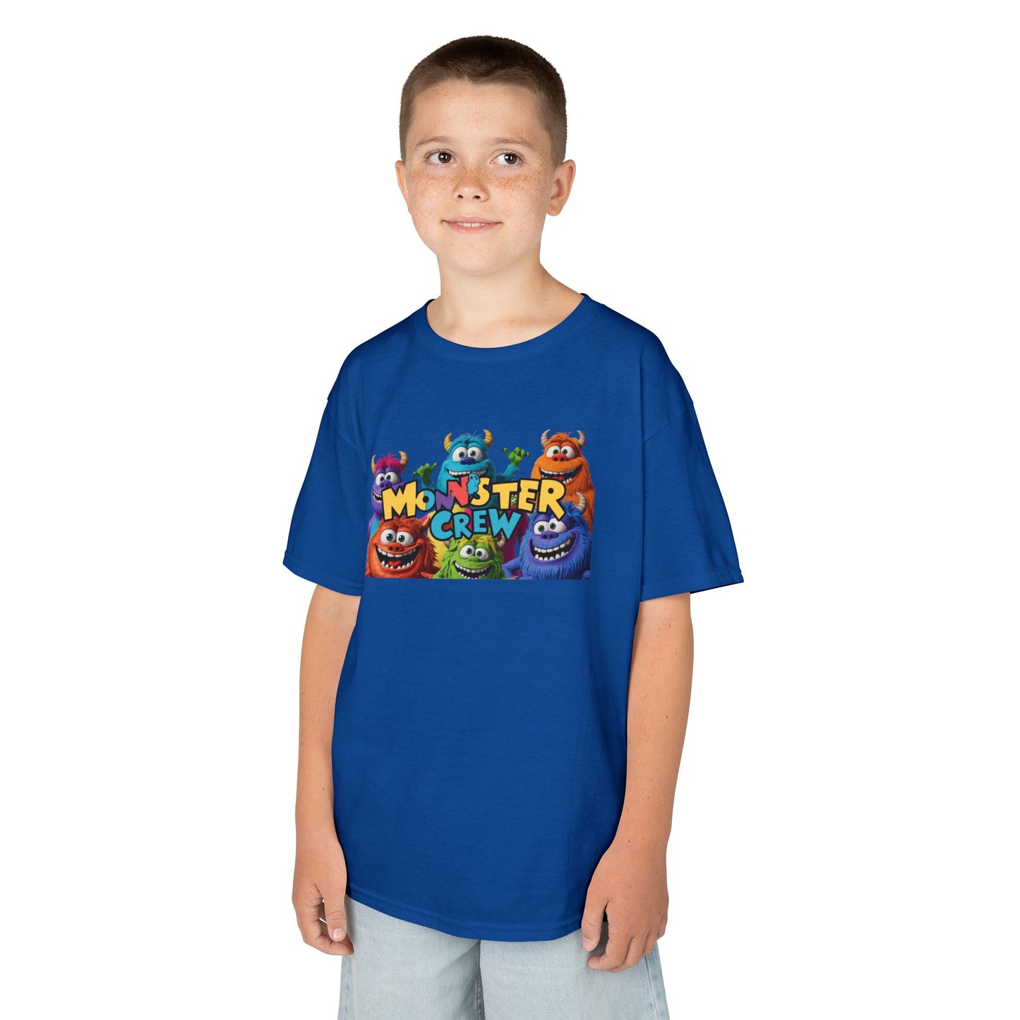 Funny Kids 'Monster Crew' Heavy Cotton Tee