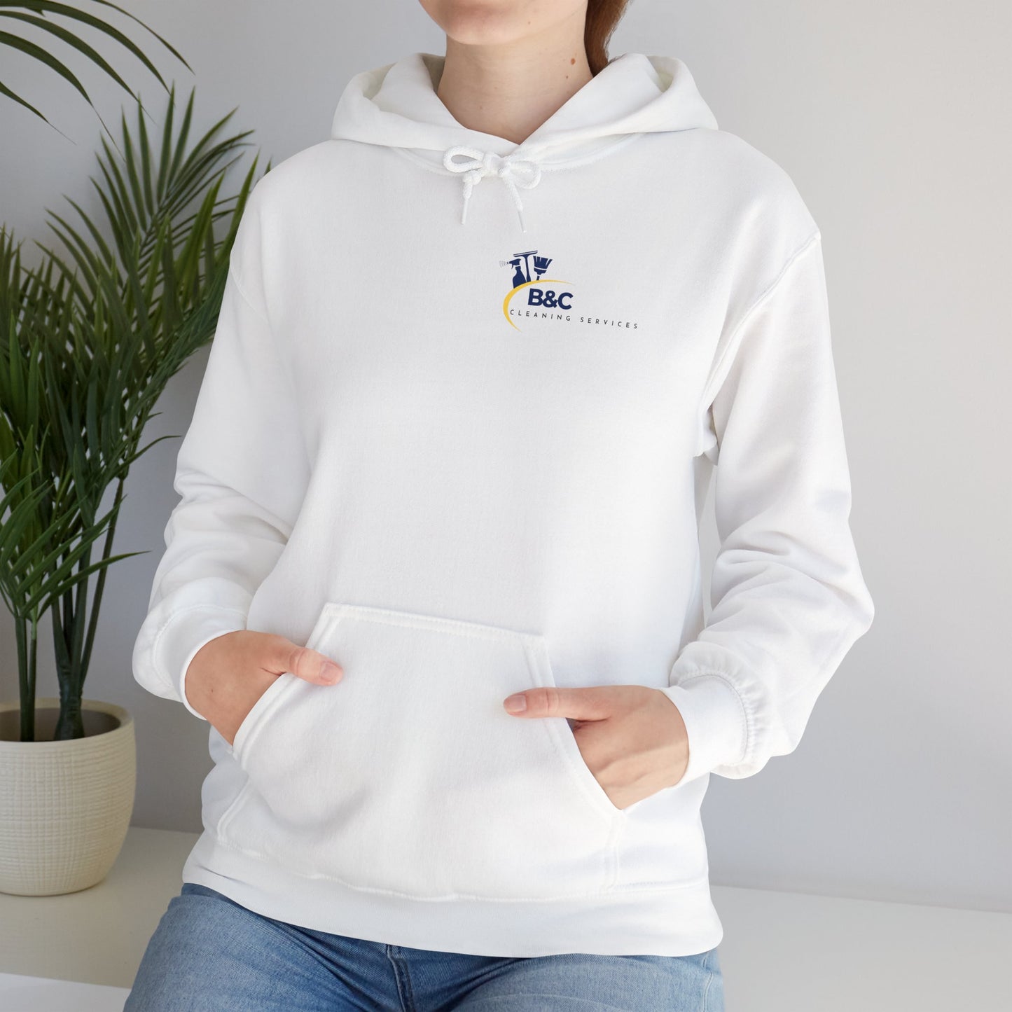 Cozy Unisex Hooded Sweatshirt with BBC Logo - Perfect for Casual Days and Outdoor Adventures