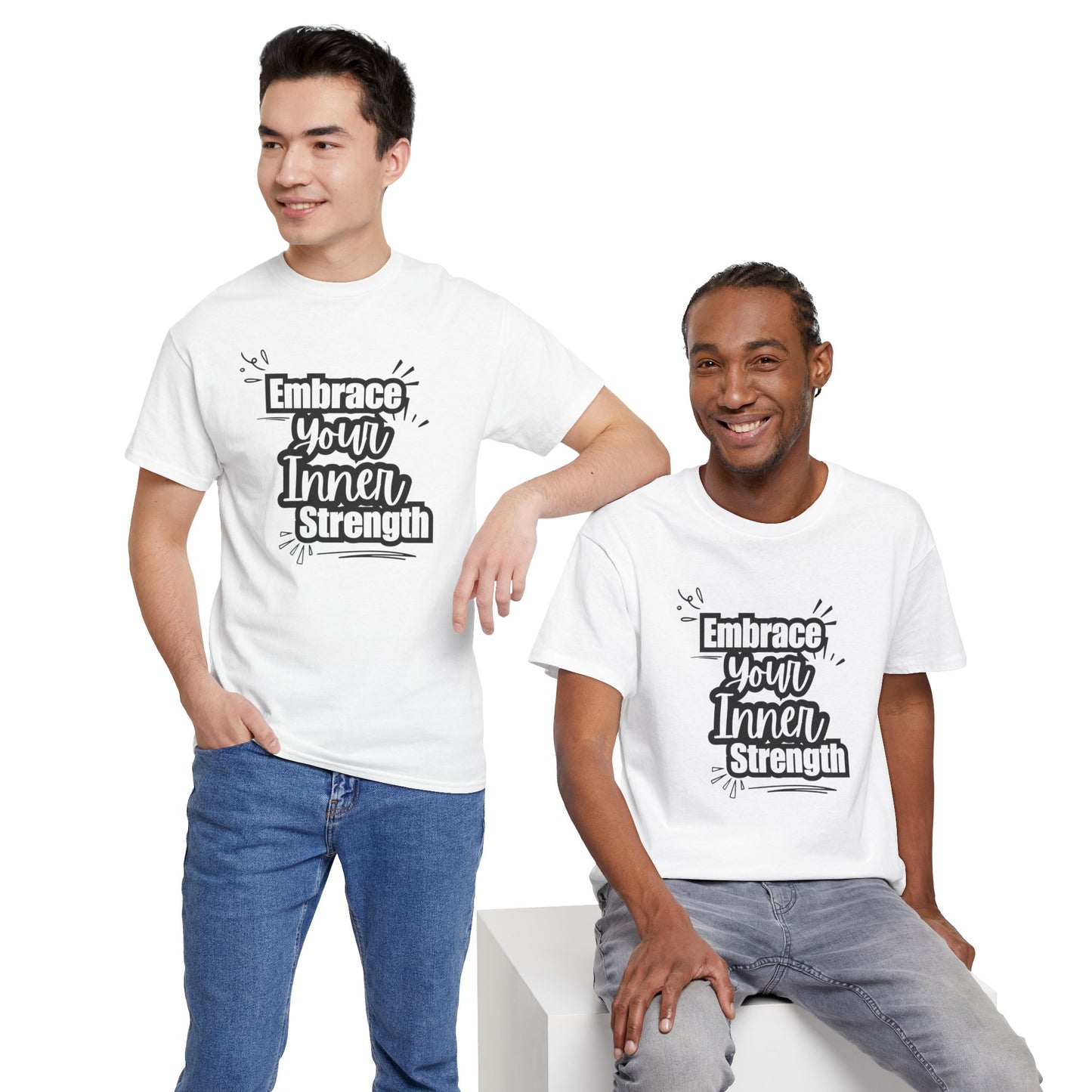 Empowerment Unisex Heavy Cotton Tee - Embrace Your Inner Strength