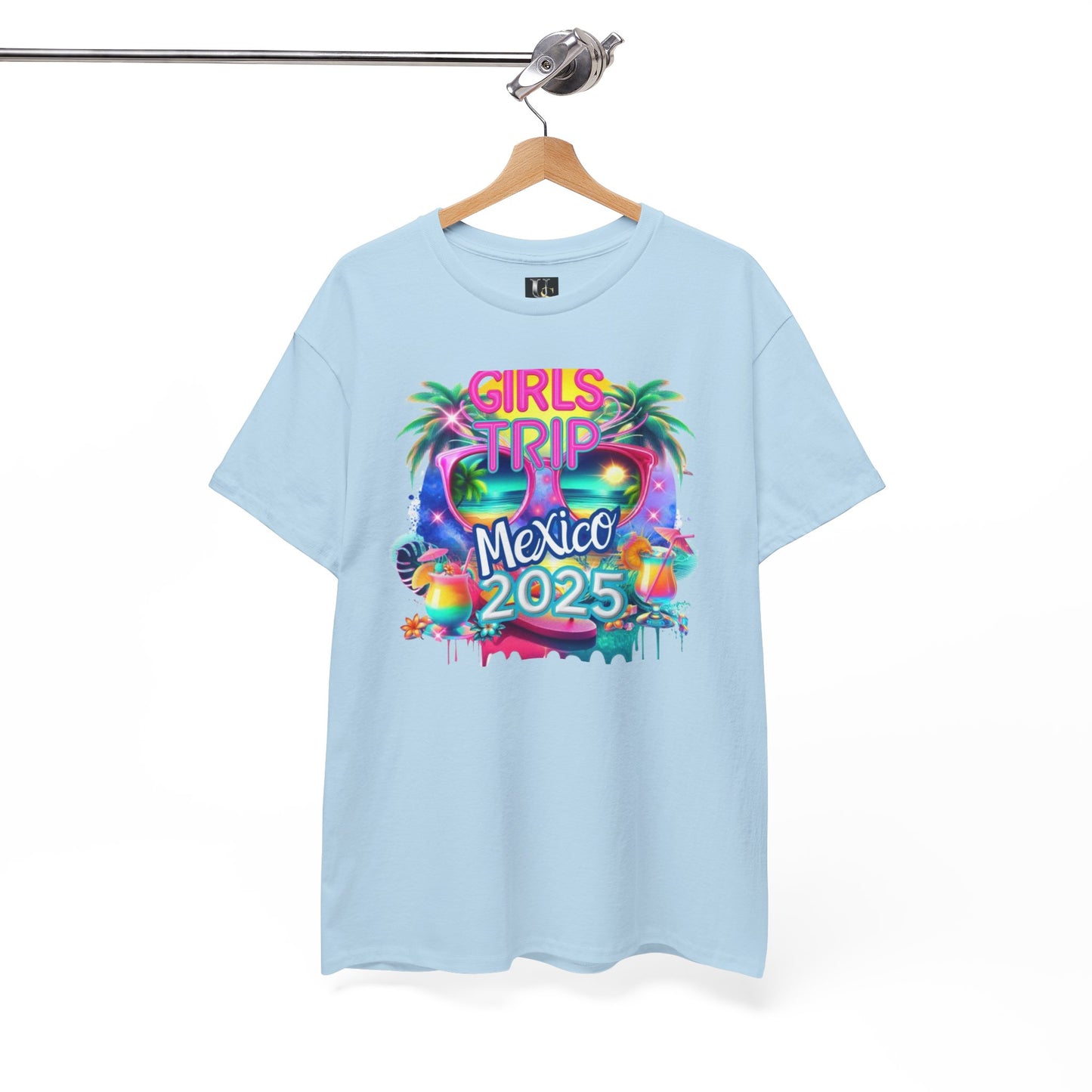 Girls Trip Mexico 2025 Unisex Heavy Cotton Tee