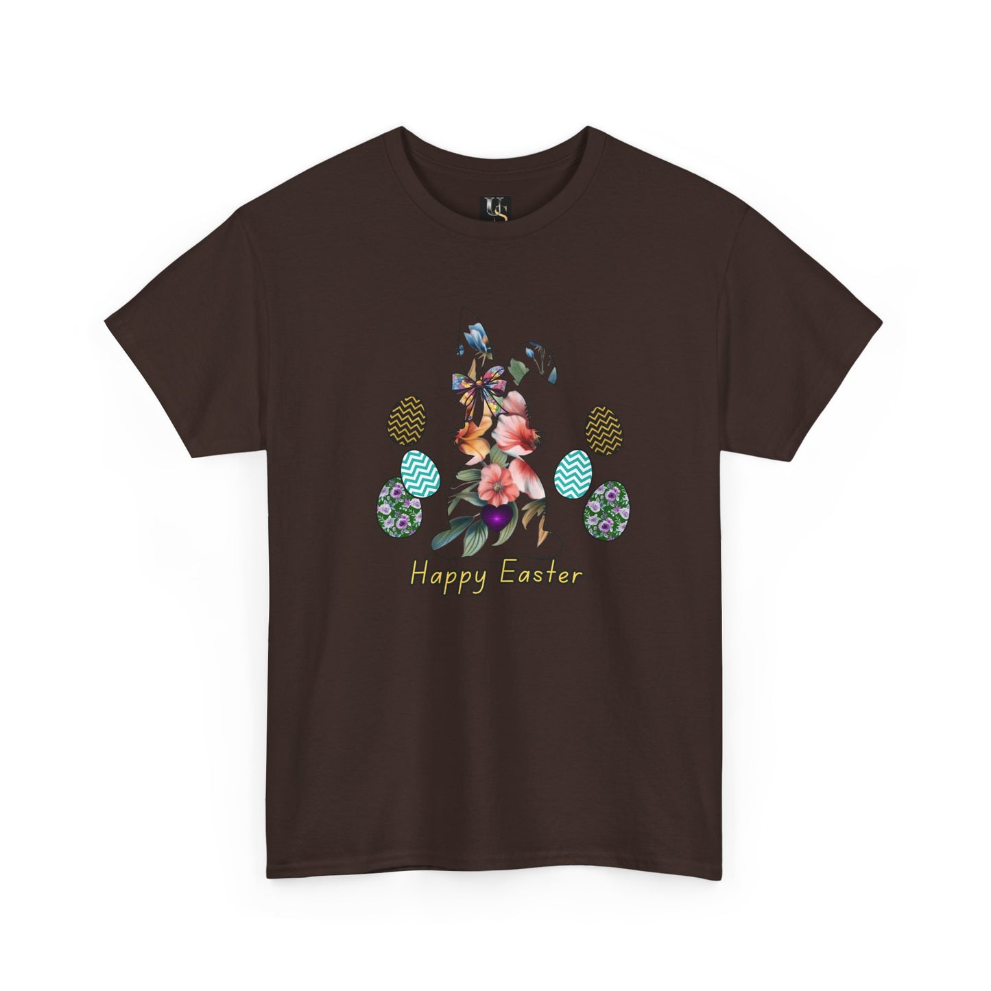 Happy Easter Unisex Heavy Cotton Tee - Festive Spring Apparel