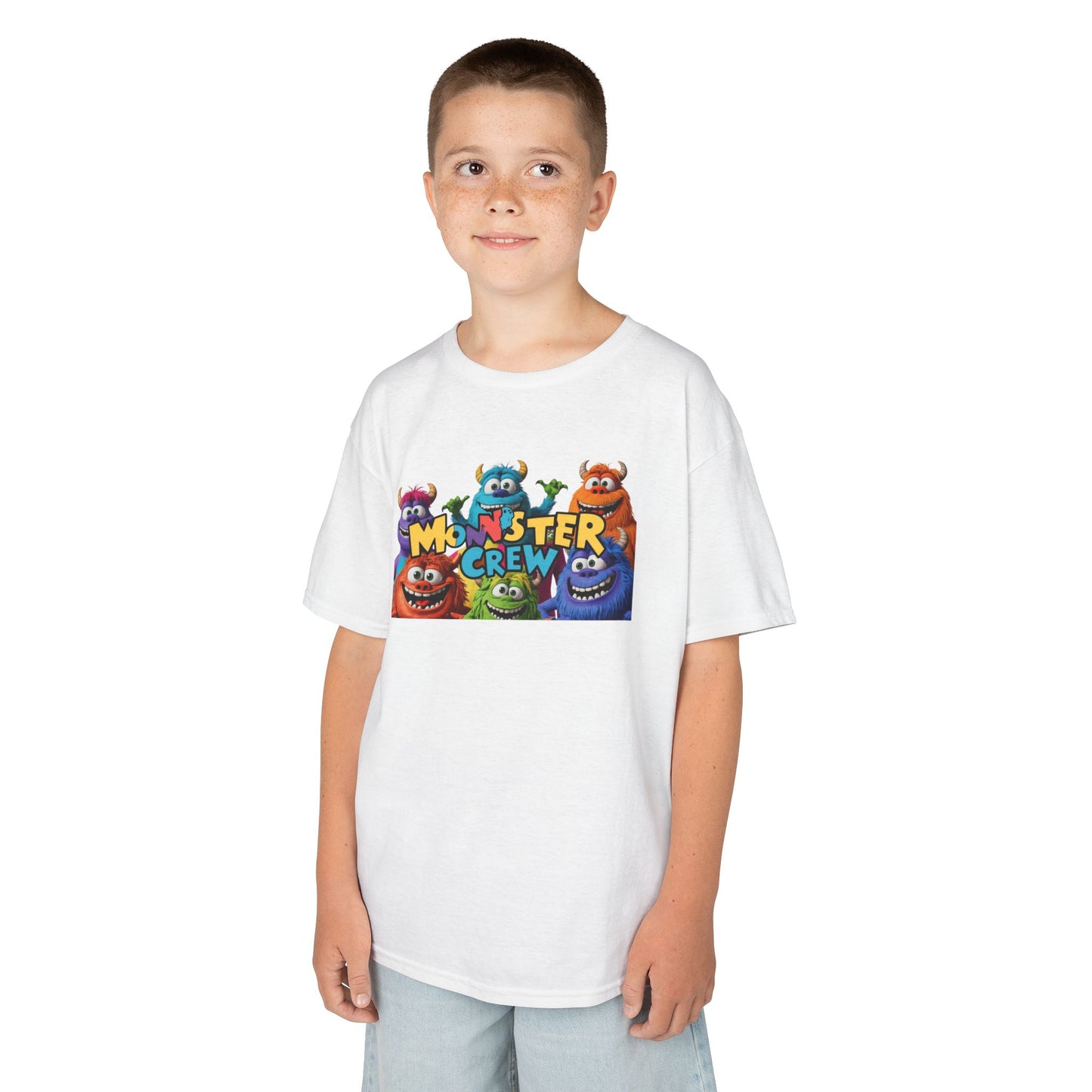 Funny Kids 'Monster Crew' Heavy Cotton Tee