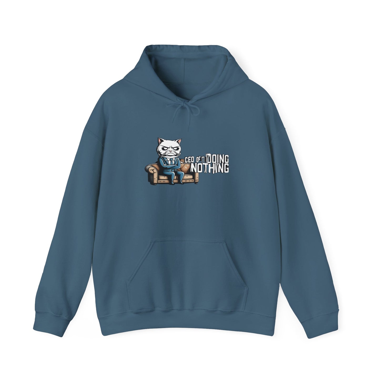 CEO of Doing Nothing Unisex Heavy Blend Hoodie