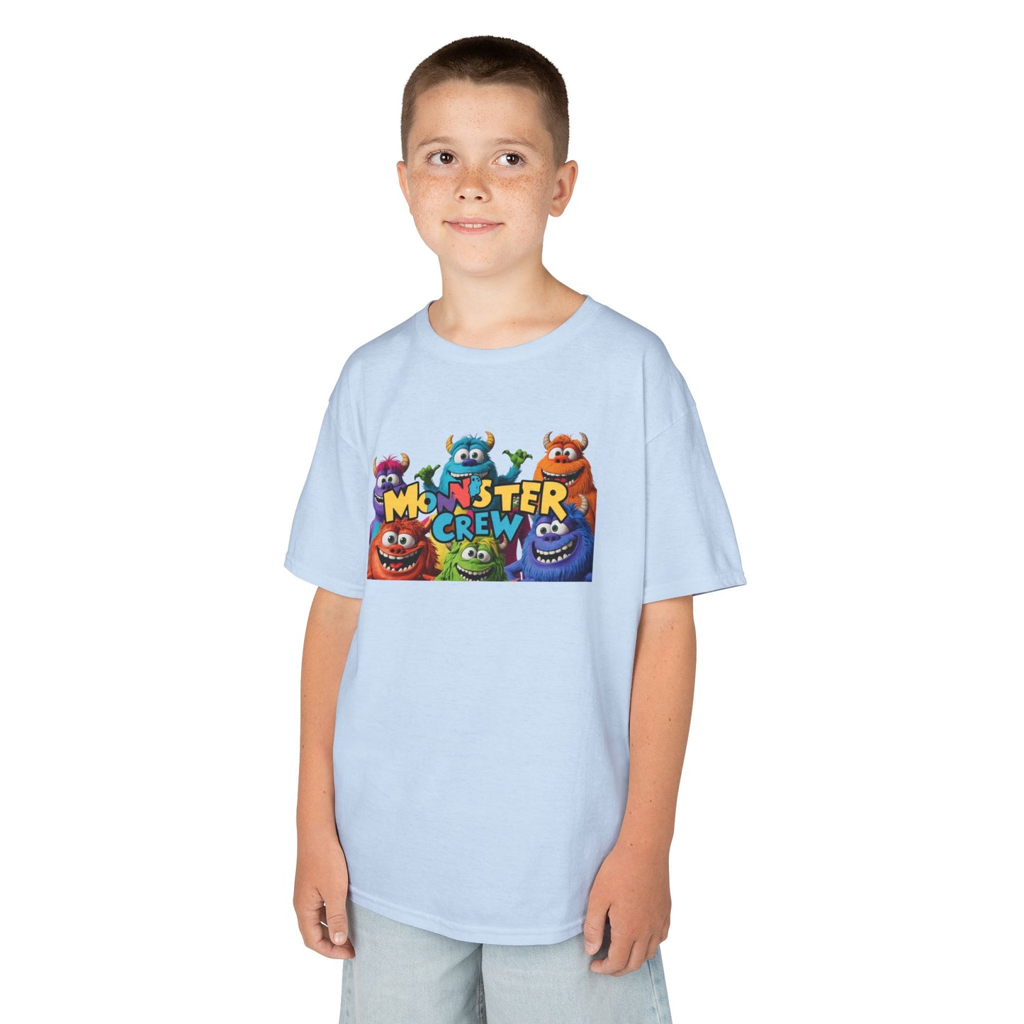 Funny Kids 'Monster Crew' Heavy Cotton Tee