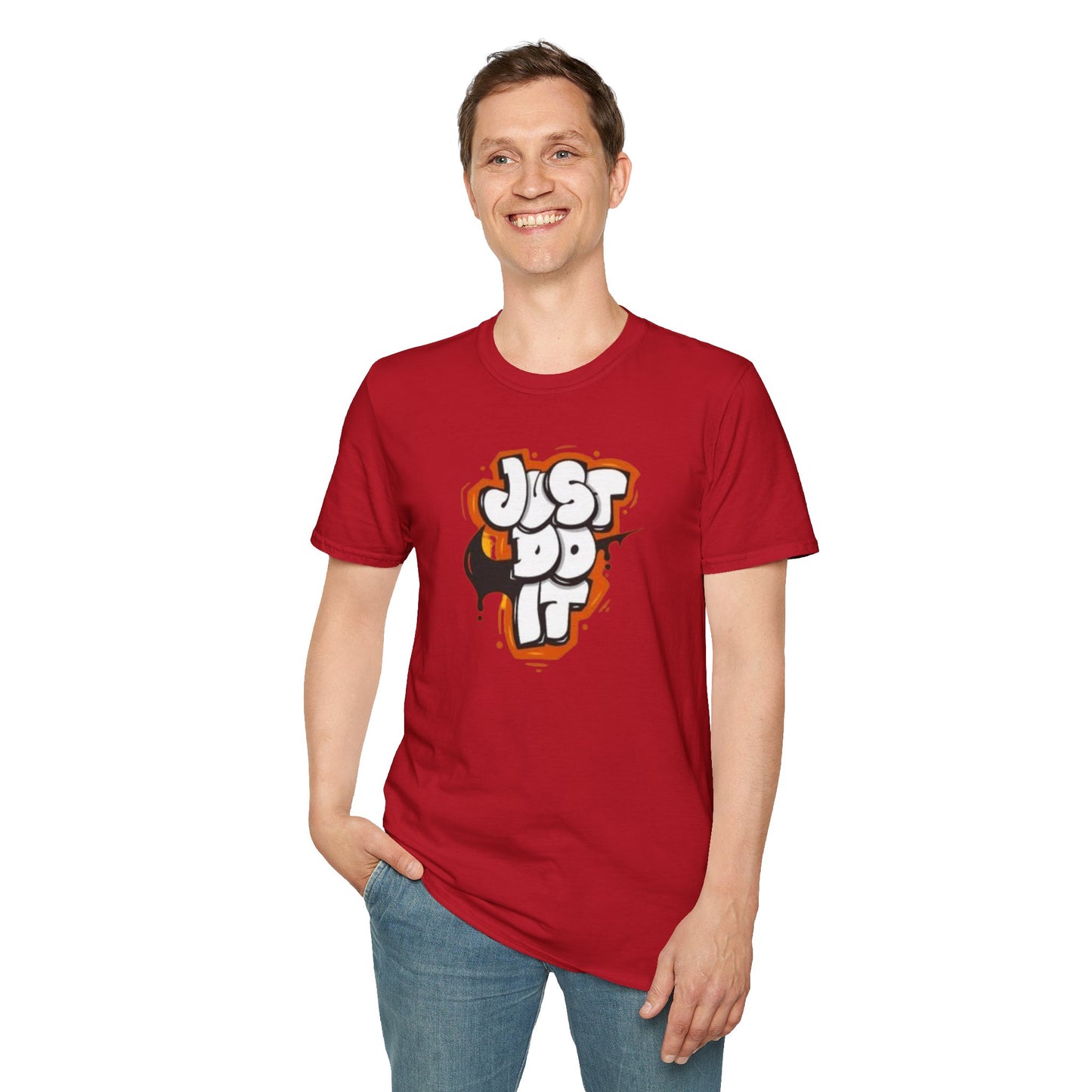 Just Do It Motivational Unisex Softstyle T-Shirt