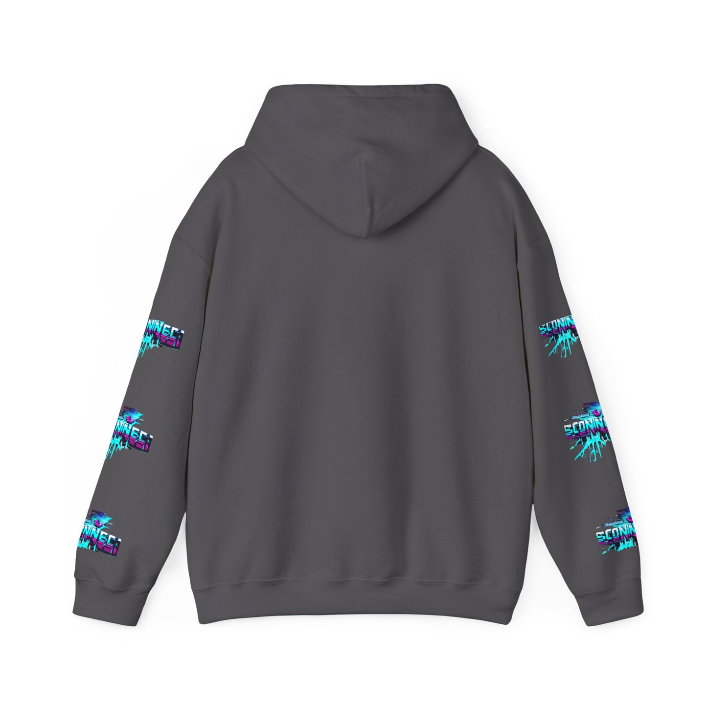 Unisex Heavy Blend™ Hooded Sweatshirt - 'Disconnect' Graphic Sweatshirt for Chill Vibes