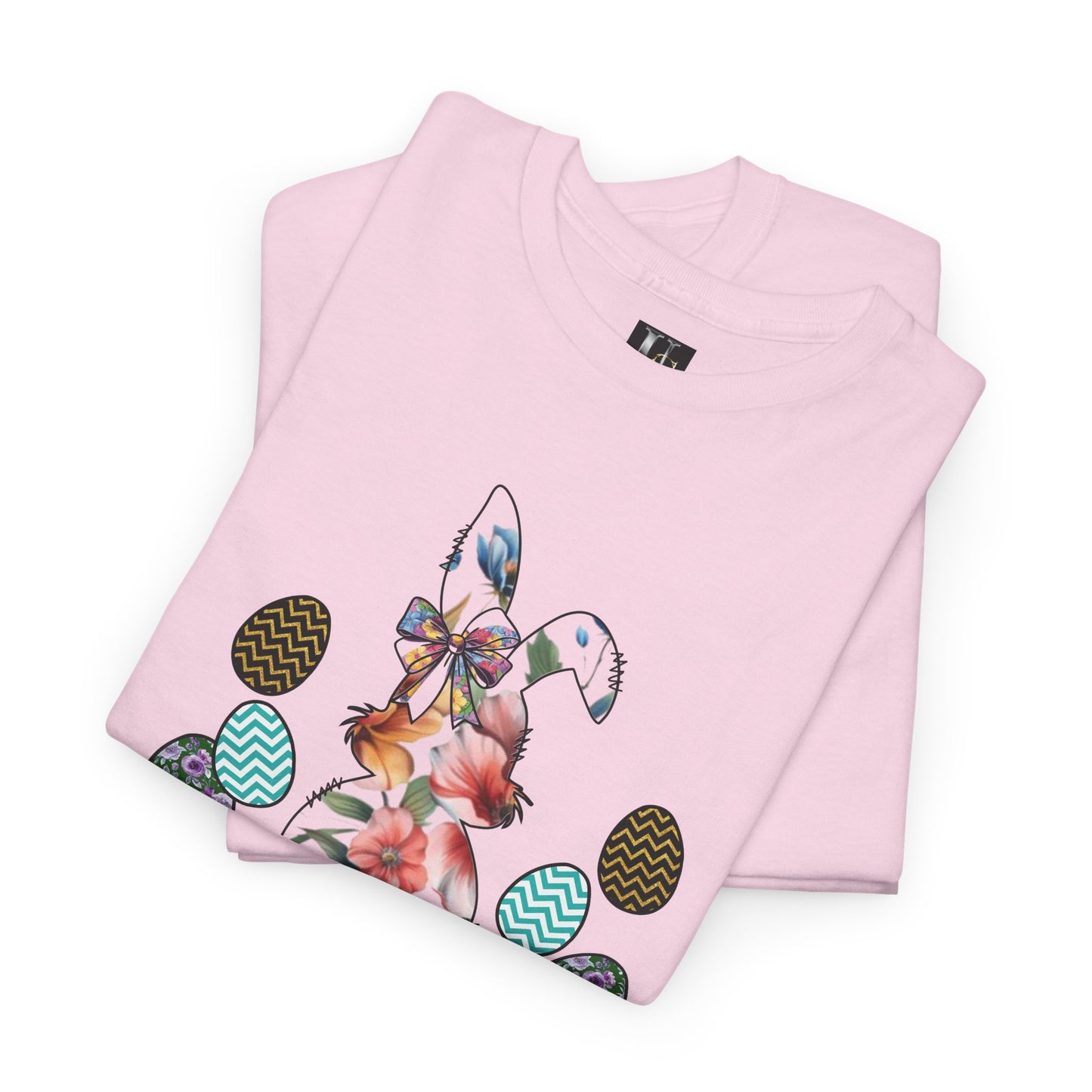 Happy Easter Unisex Heavy Cotton Tee - Festive Spring Apparel